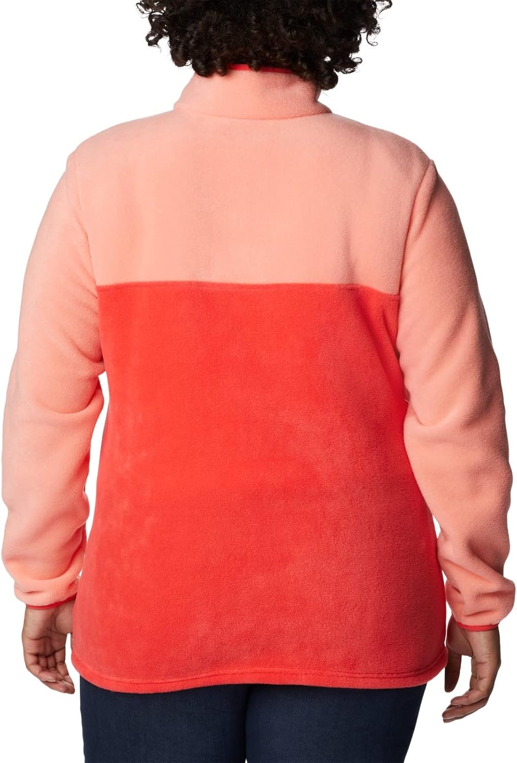 image:imageColumbia Benton Springs 12 Snap Pull Over II Fleece Pullover fr DamenRed Hibiscus Coral Reef