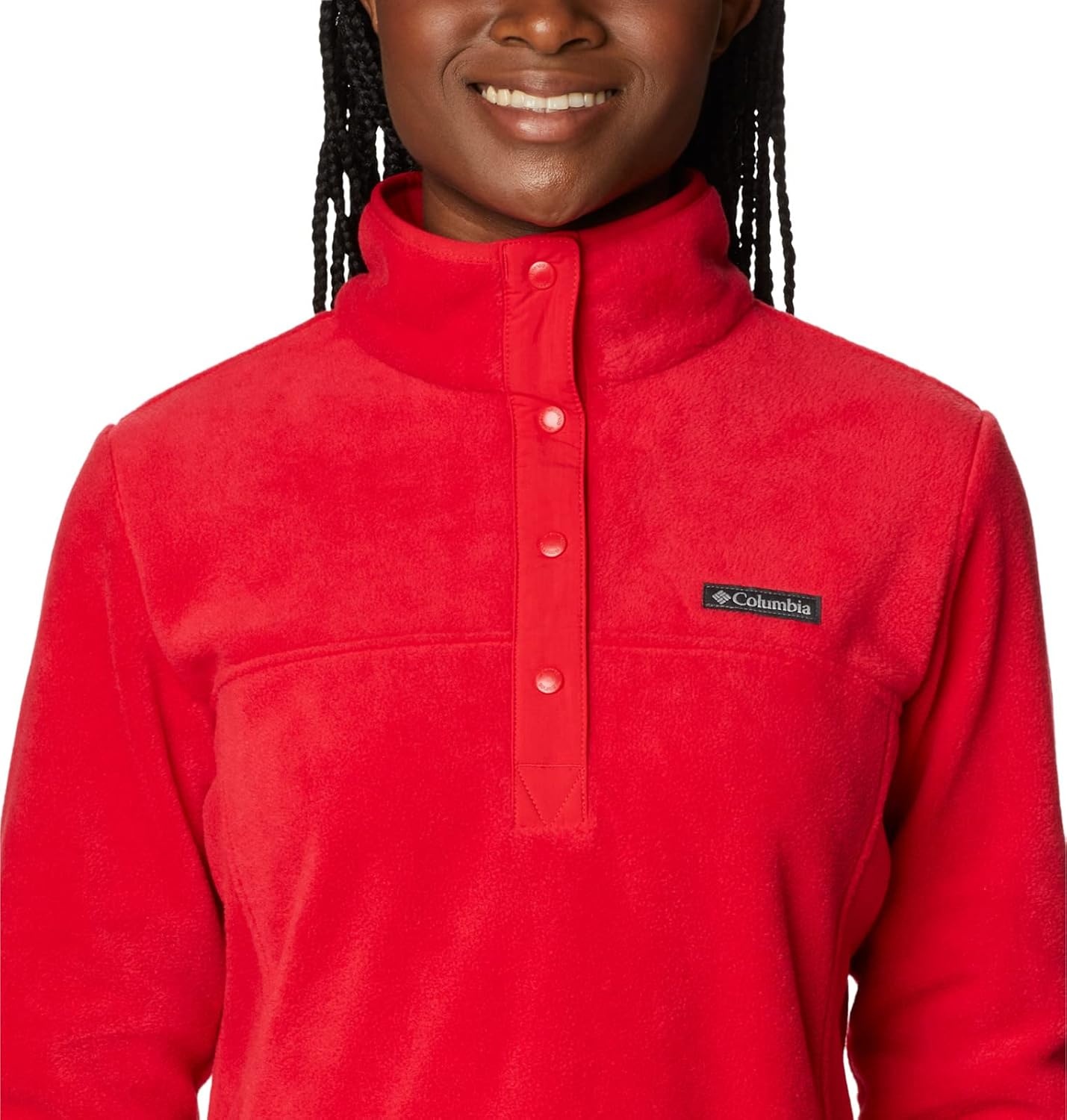 image:imageColumbia Benton Springs 12 Snap Pull Over II Fleece Pullover fr DamenRote Lilie