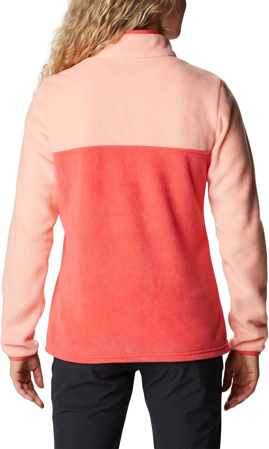 image:imageColumbia Benton Springs 12 Snap Pull Over II Fleece Pullover fr DamenRoter HibiskusKorallenriff