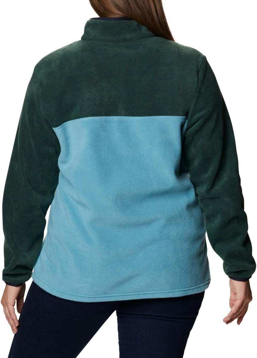 image:imageColumbia Benton Springs 12 Snap Pull Over II Fleece Pullover fr DamenSpruceCanyon Blue