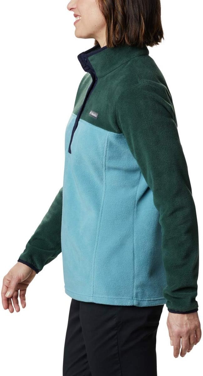 image:imageColumbia Benton Springs 12 Snap Pull Over II Fleece Pullover fr DamenSpruceCanyon Blue