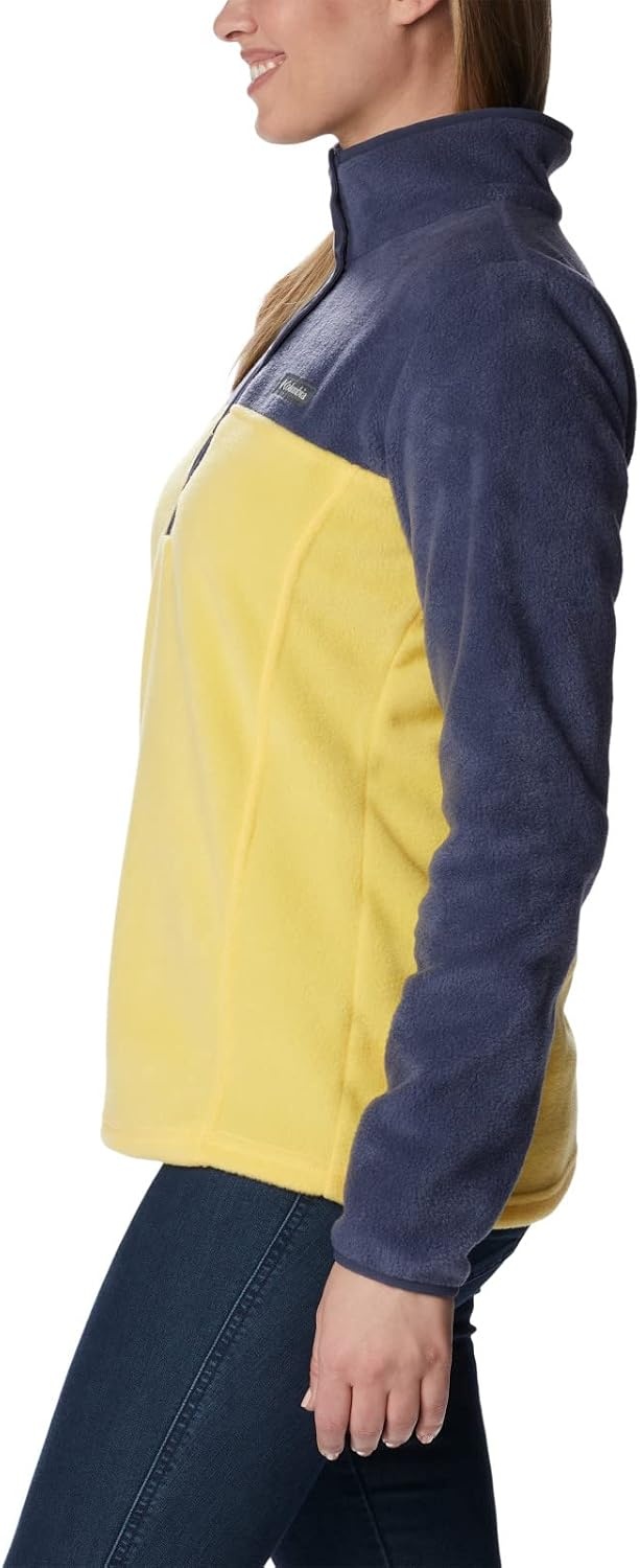 image:imageColumbia Benton Springs 12 Snap Pull Over II Fleece Pullover fr DamenSun GlowNocturnal