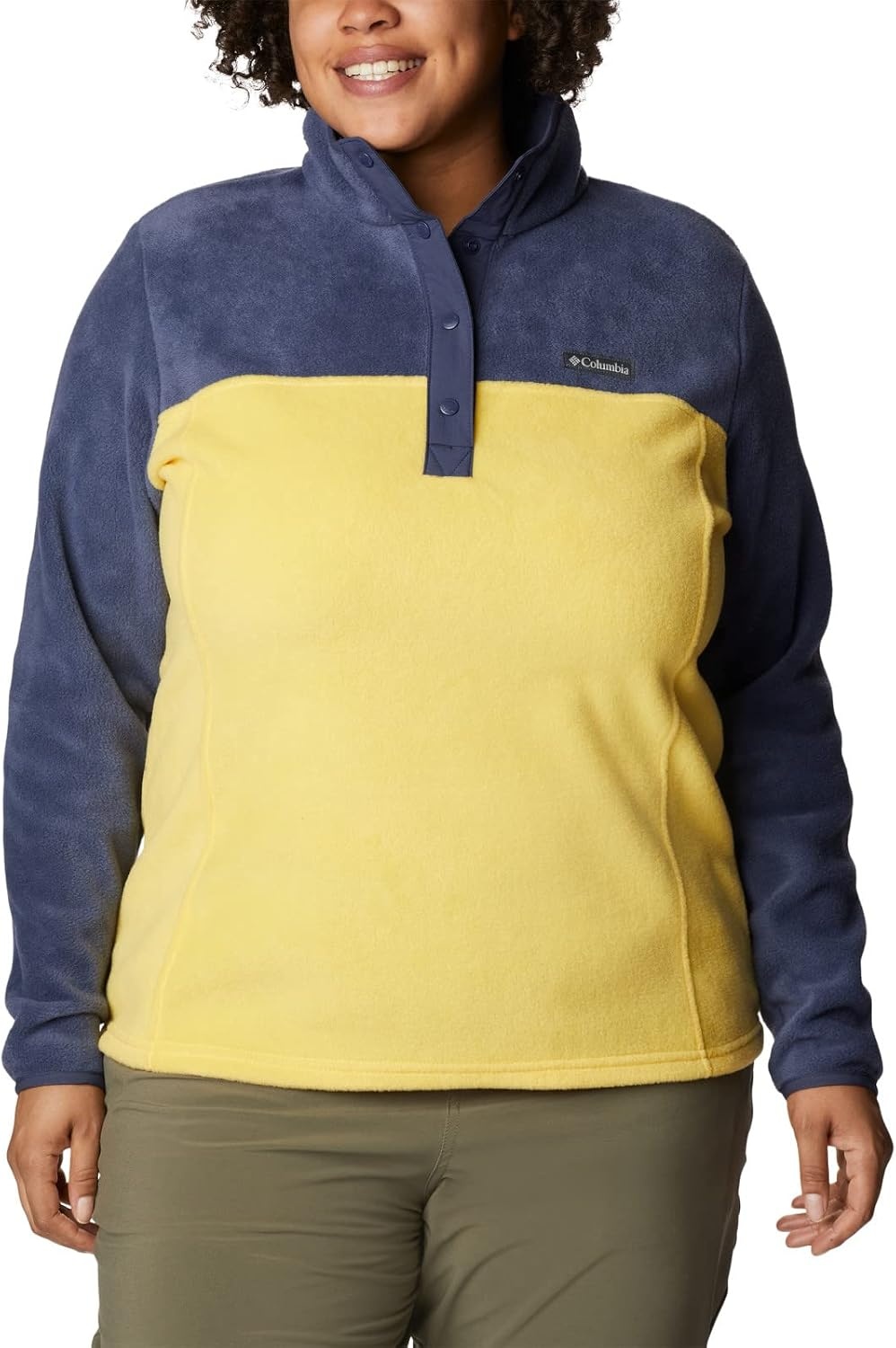 image:imageColumbia Benton Springs 12 Snap Pull Over II Fleece Pullover fr DamenSun GlowNocturnal