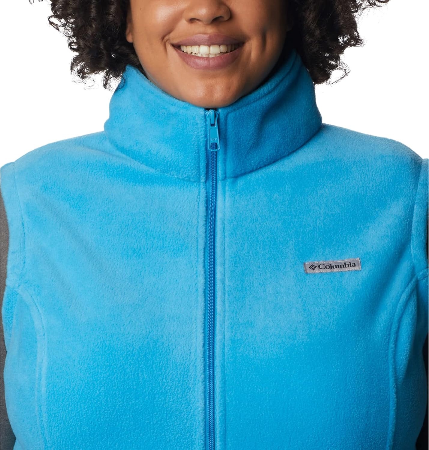 image:imageColumbia Benton Springs Vest Fleeceweste fr DamenBlue Chill