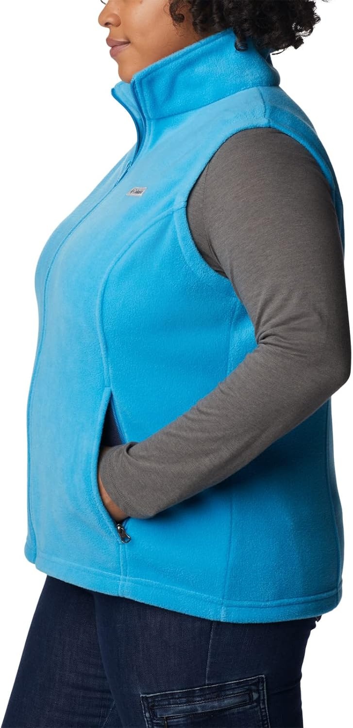 image:imageColumbia Benton Springs Vest Fleeceweste fr DamenBlue Chill