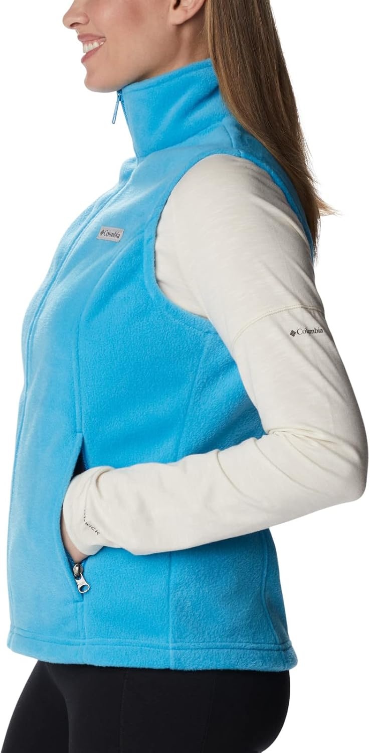 image:imageColumbia Benton Springs Vest Fleeceweste fr DamenBlue Chill