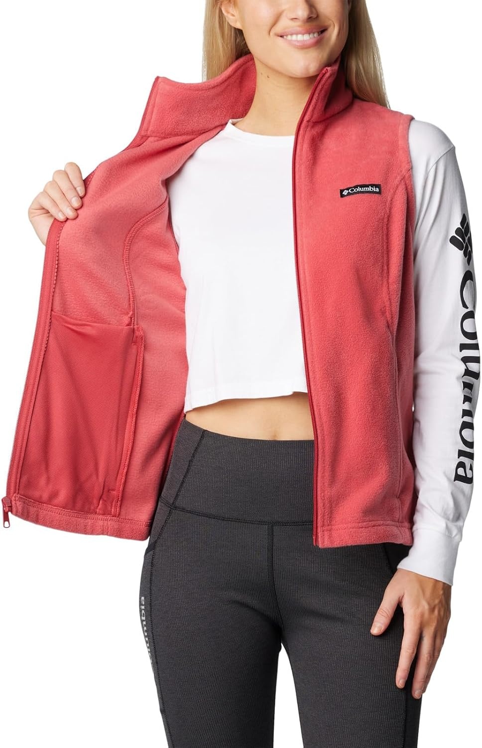 image:imageColumbia Benton Springs Vest Fleeceweste fr DamenDaredevil