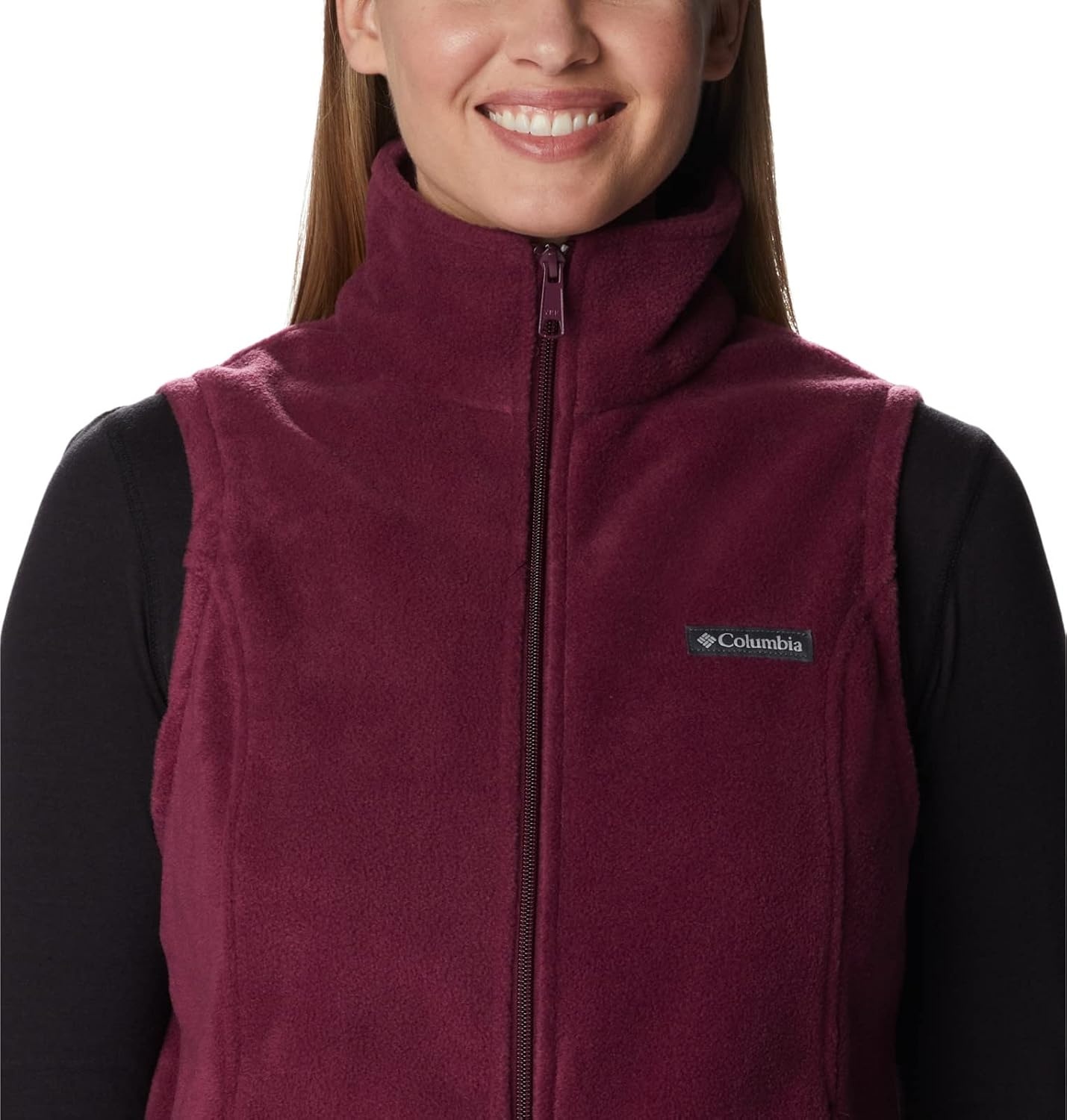 image:imageColumbia Benton Springs Vest Fleeceweste fr DamenMarionberry