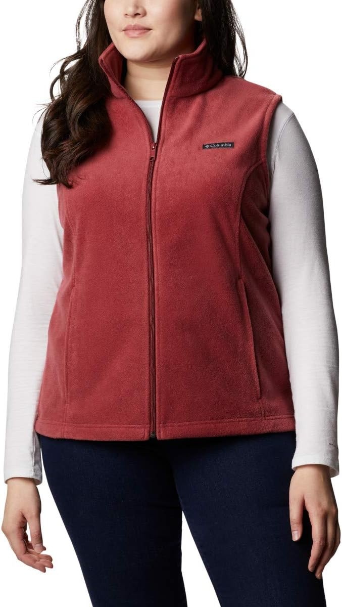 image:imageColumbia Benton Springs Vest Fleeceweste fr DamenMarsala Rot