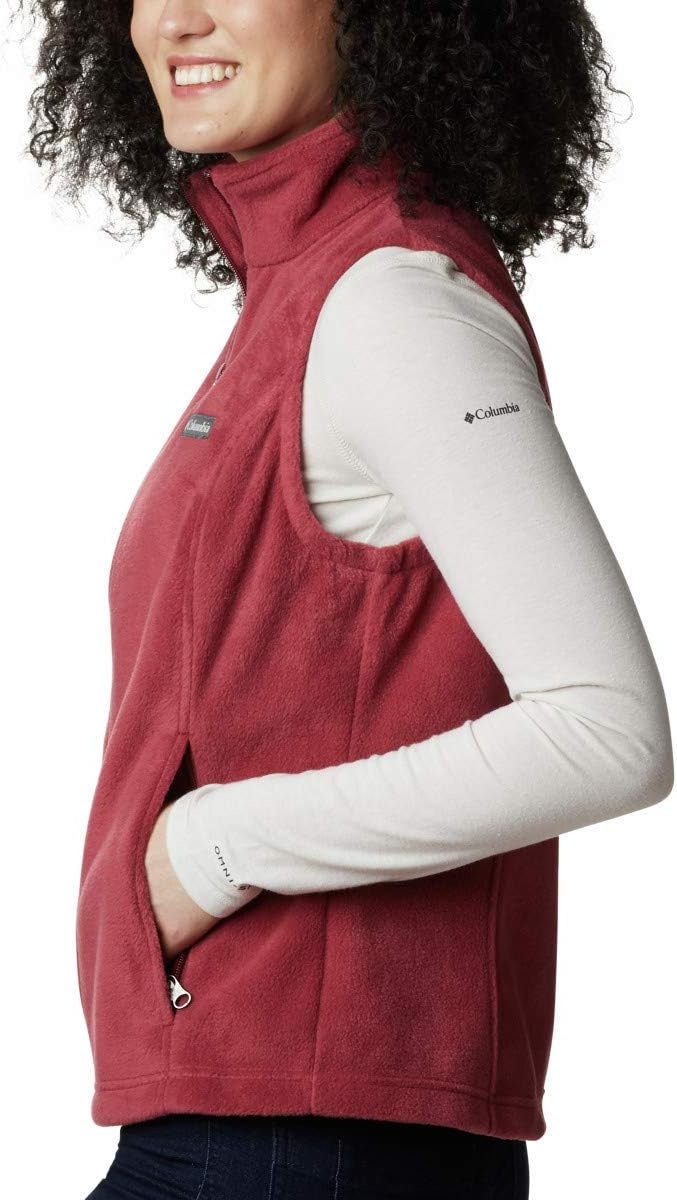 image:imageColumbia Benton Springs Vest Fleeceweste fr DamenMarsala Rot