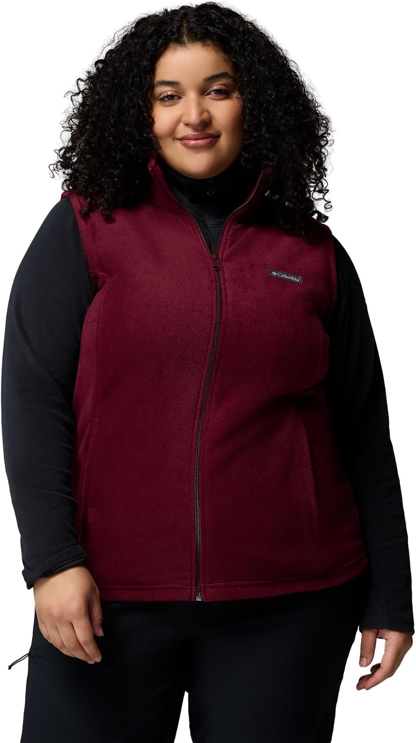 image:imageColumbia Benton Springs Vest Fleeceweste fr DamenRich Wine