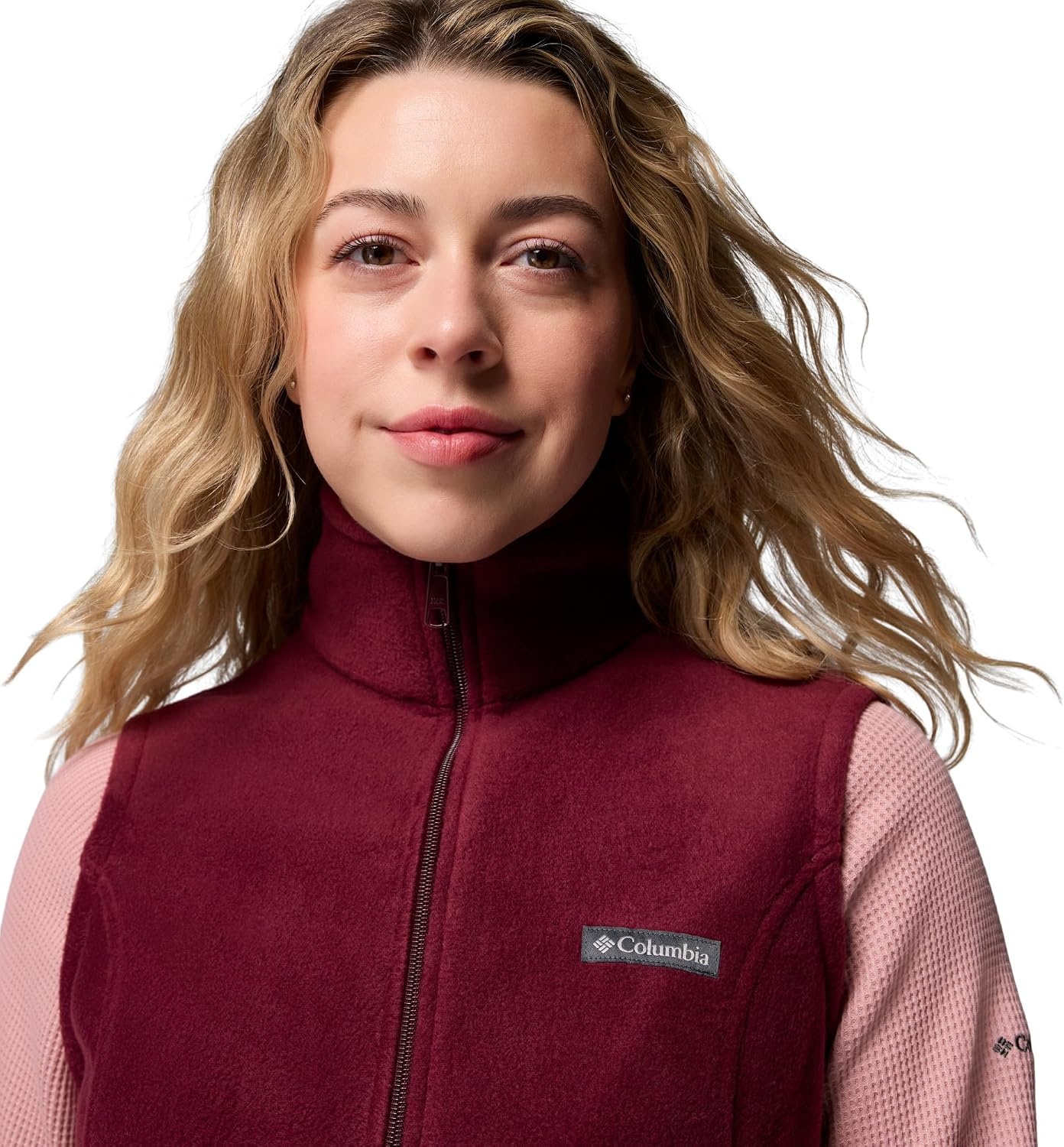 image:imageColumbia Benton Springs Vest Fleeceweste fr DamenRich Wine
