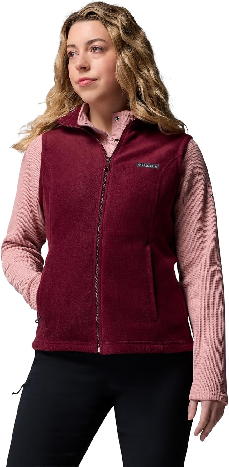 image:imageColumbia Benton Springs Vest Fleeceweste fr DamenRich Wine