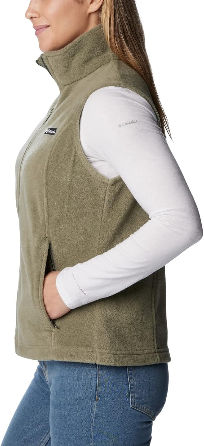 image:imageColumbia Benton Springs Vest Fleeceweste fr DamenSteingrn