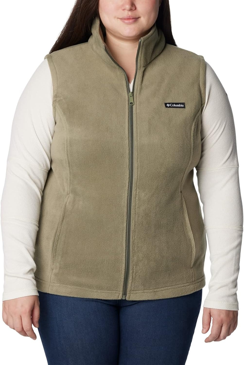 image:imageColumbia Benton Springs Vest Fleeceweste fr DamenSteingrn