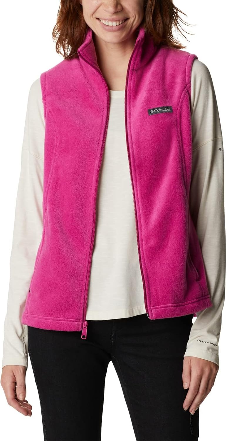 image:imageColumbia Benton Springs Vest Fleeceweste fr DamenWild Fuchsia