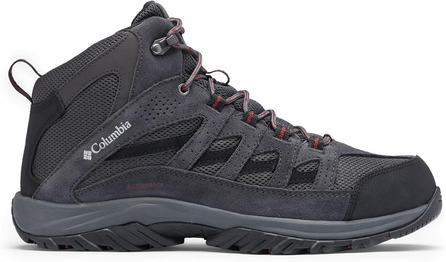 image:imageColumbia Crestwood Mid Waterproof Trekking Und Wanderstiefel fr HerrenDark Grey Deep Rust 089