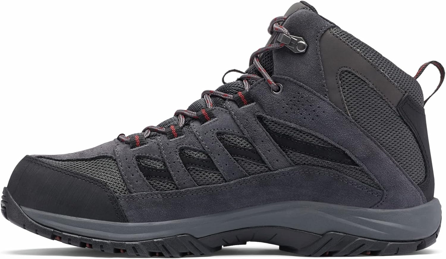 image:imageColumbia Crestwood Mid Waterproof Trekking Und Wanderstiefel fr HerrenDark Grey Deep Rust 089