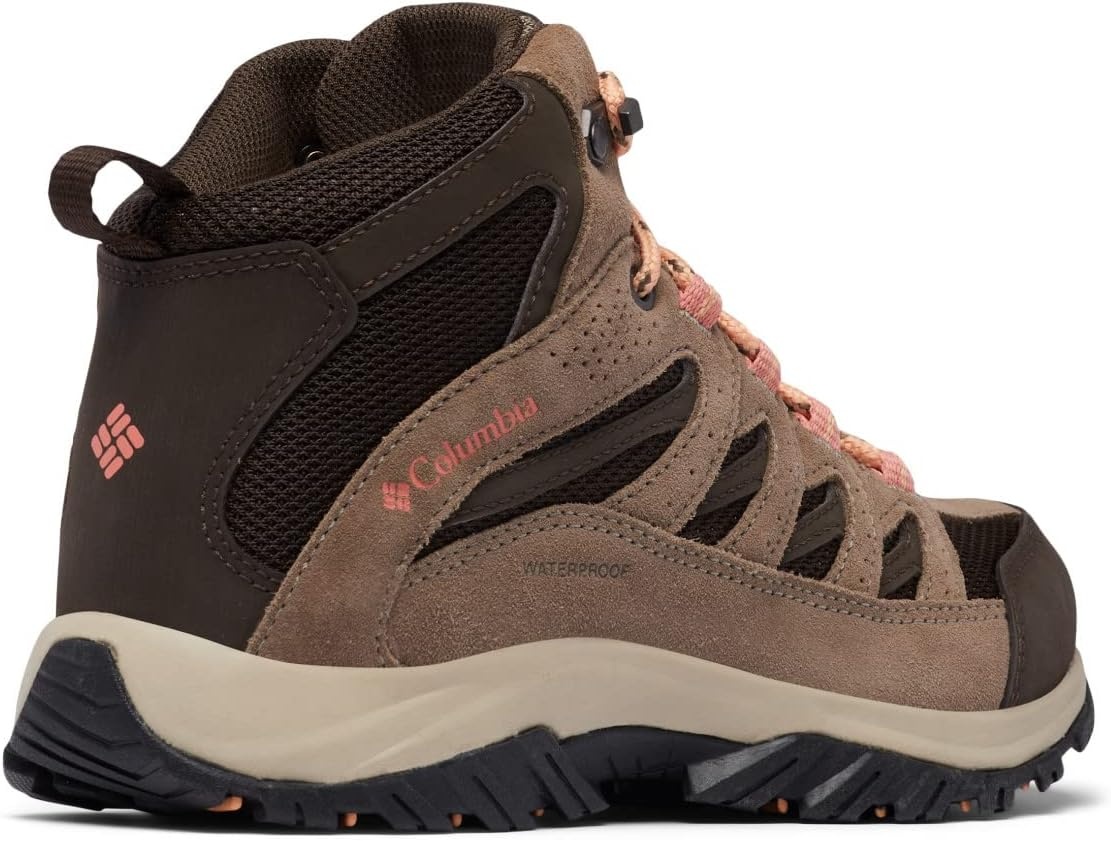 image:imageColumbia Crestwood Waterproof Trekking Und Wanderschuhe fr DamenCordovan Mud