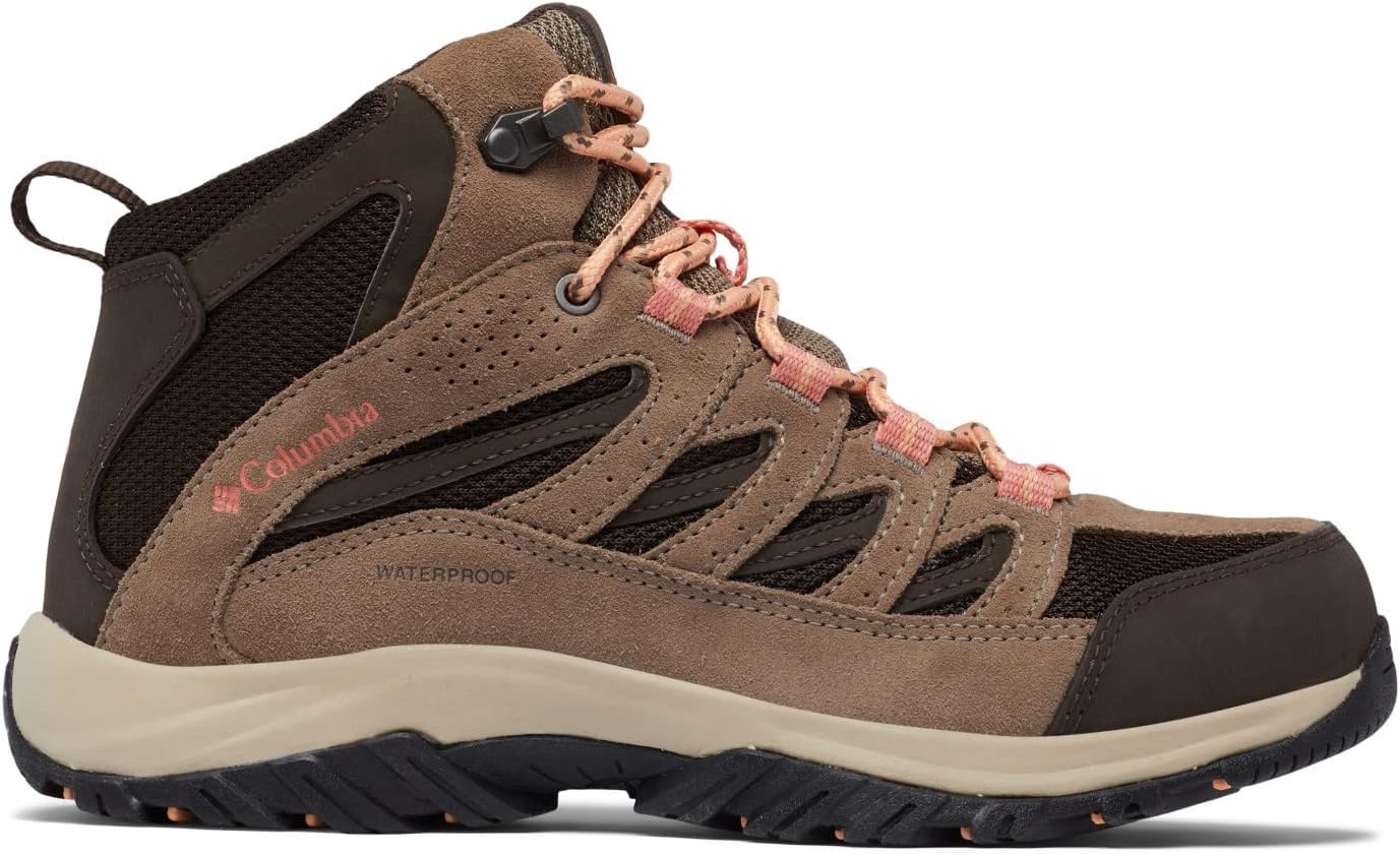 image:imageColumbia Crestwood Waterproof Trekking Und Wanderschuhe fr DamenCordovan Mud
