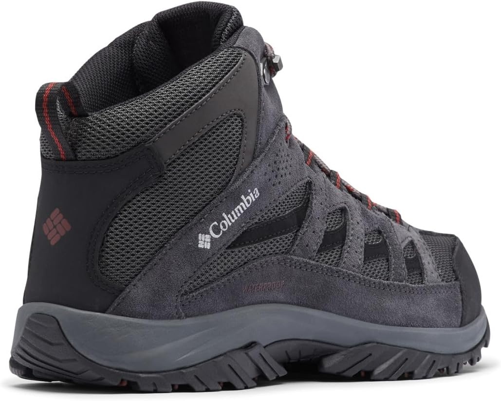 image:imageColumbia Crestwood Waterproof Trekking Und Wanderschuhe fr DamenDunkelgrau Dark Grey Deep Rust