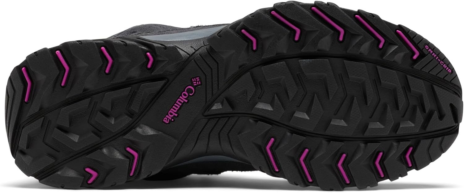 image:imageColumbia Crestwood Waterproof Trekking Und Wanderschuhe fr DamenGraphit Bright Plum