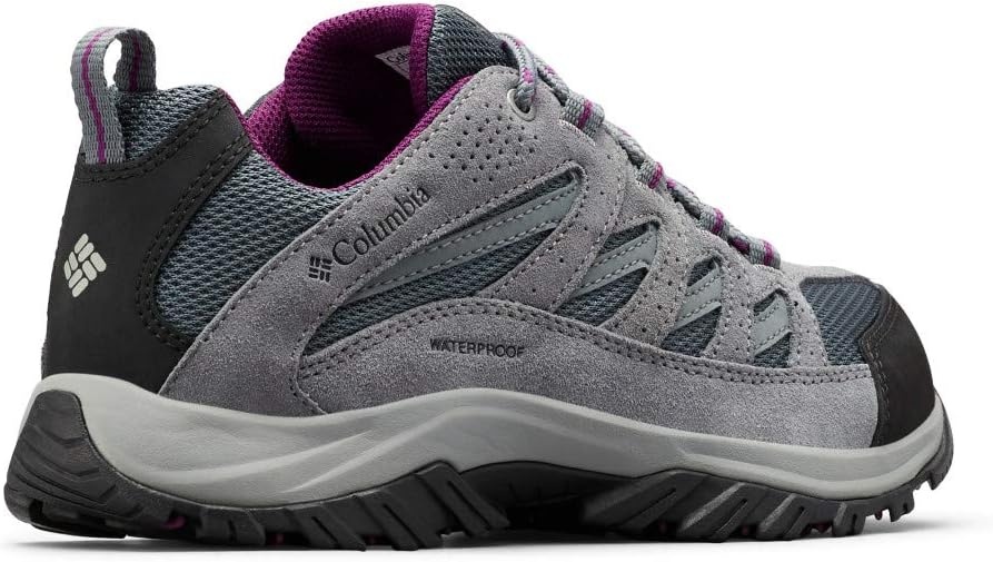 image:imageColumbia Crestwood Waterproof Trekking Und Wanderschuhe fr DamenGraphite Wild Iris 053