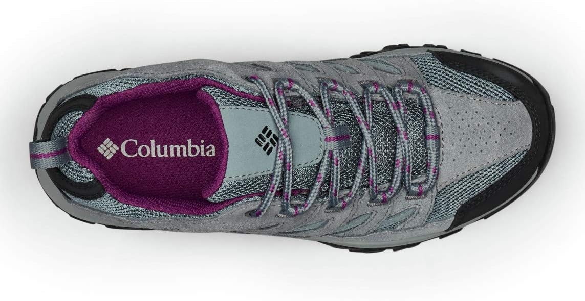 image:imageColumbia Crestwood Waterproof Trekking Und Wanderschuhe fr DamenGraphite Wild Iris 053