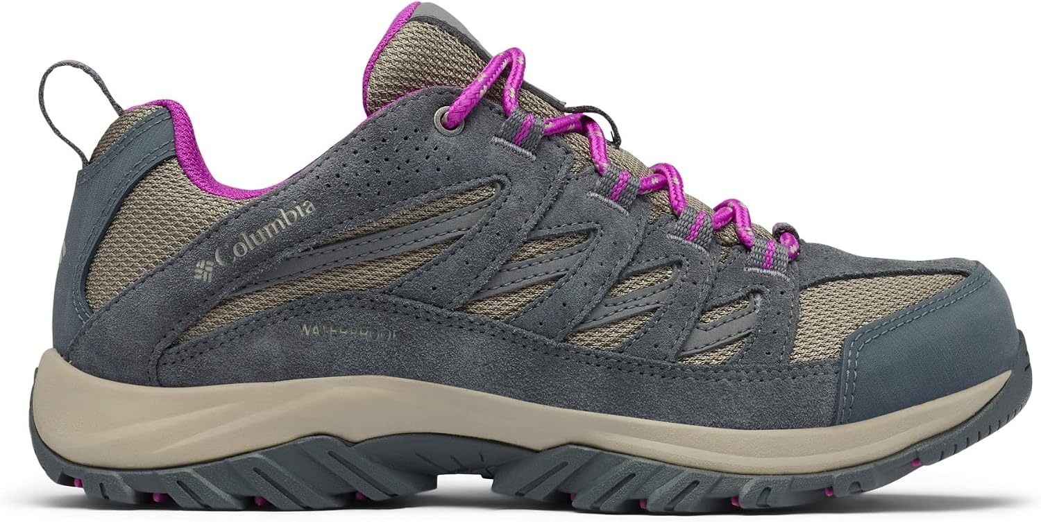 image:imageColumbia Crestwood Waterproof Trekking Und Wanderschuhe fr DamenKettle Bright Plum