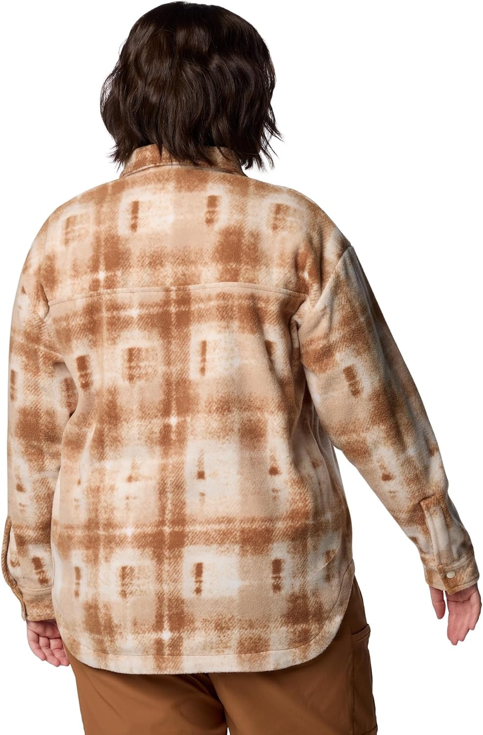 image:imageColumbia Damen Benton Springs Shirt Jacket 2 Fleecejacke 1er PackCamel Brown Omblur