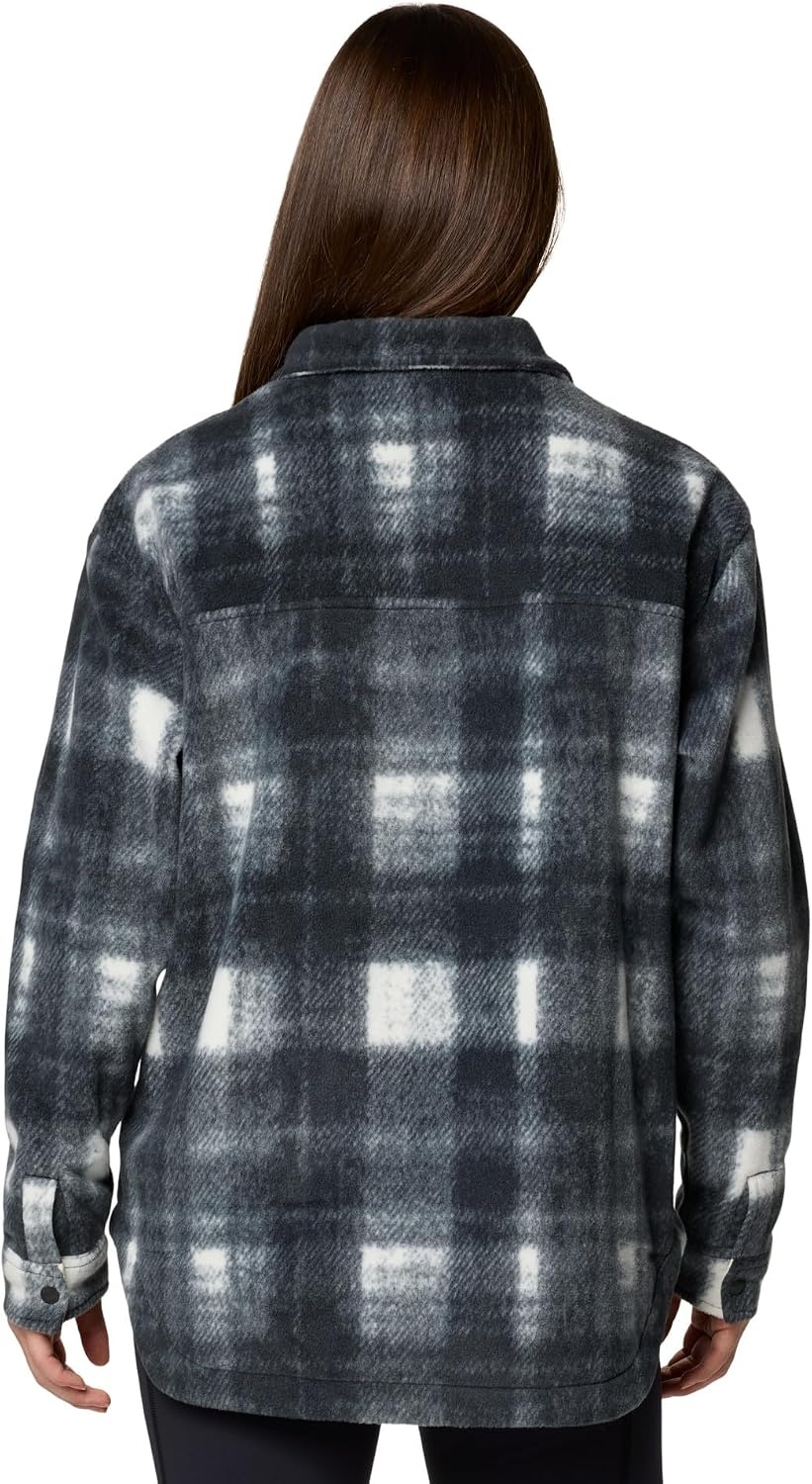 image:imageColumbia Damen Benton Springs Shirt Jacket 2 Fleecejacke 1er PackChalk Omblur Tonal