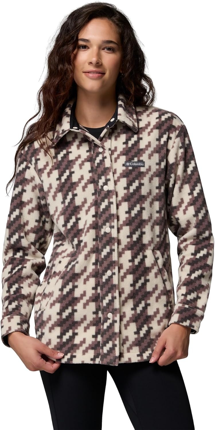 image:imageColumbia Damen Benton Springs Shirt Jacket 2 Fleecejacke 1er PackDark Stone Twills