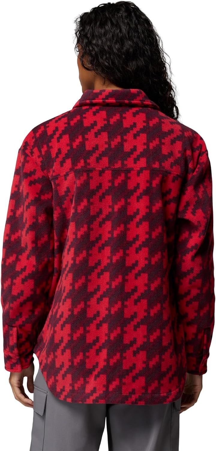 image:imageColumbia Damen Benton Springs Shirt Jacket 2 Fleecejacke 1er PackMountain RedTwills