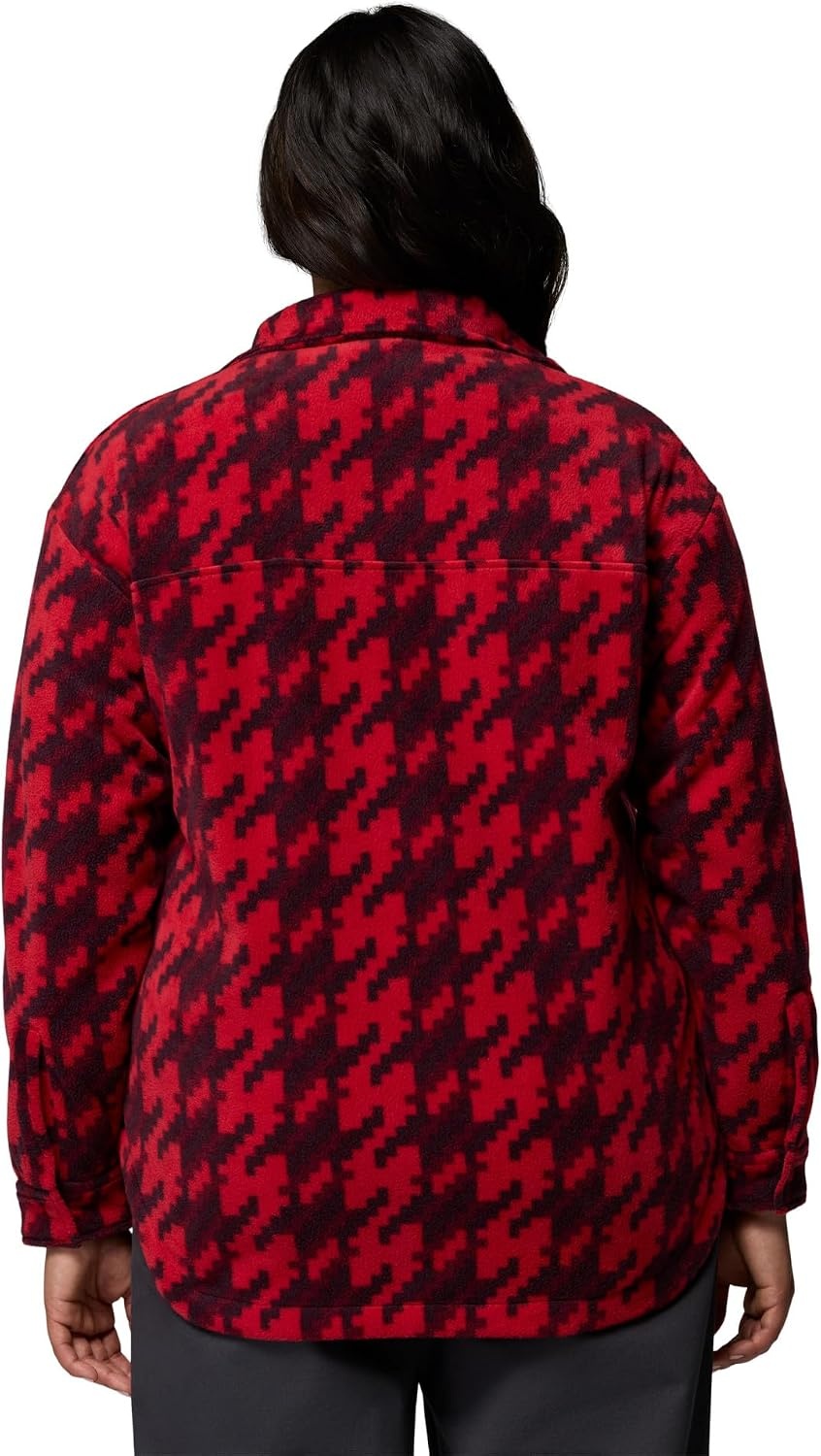 image:imageColumbia Damen Benton Springs Shirt Jacket 2 Fleecejacke 1er PackMountain RedTwills