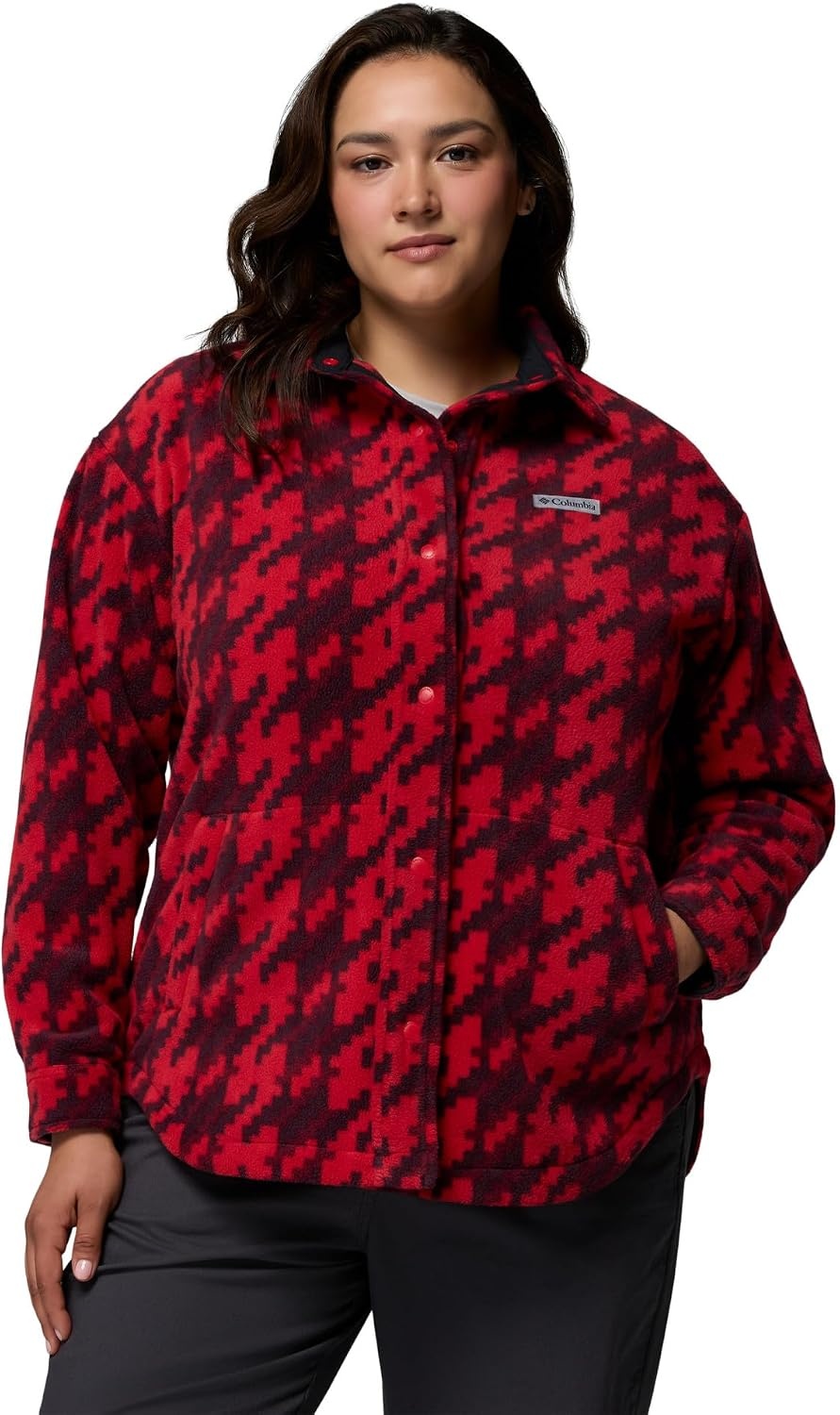 image:imageColumbia Damen Benton Springs Shirt Jacket 2 Fleecejacke 1er PackMountain RedTwills