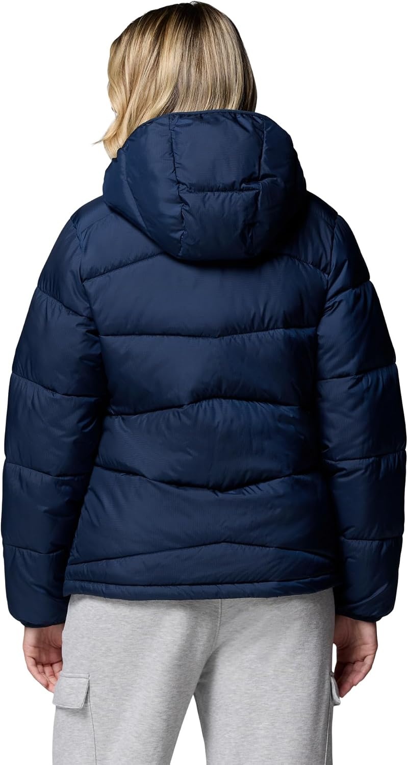 image:imageColumbia Damen Fivemile Butte Hooded Jacket Pufferjacke mit Kapuze 1er PackCollegiate Navy