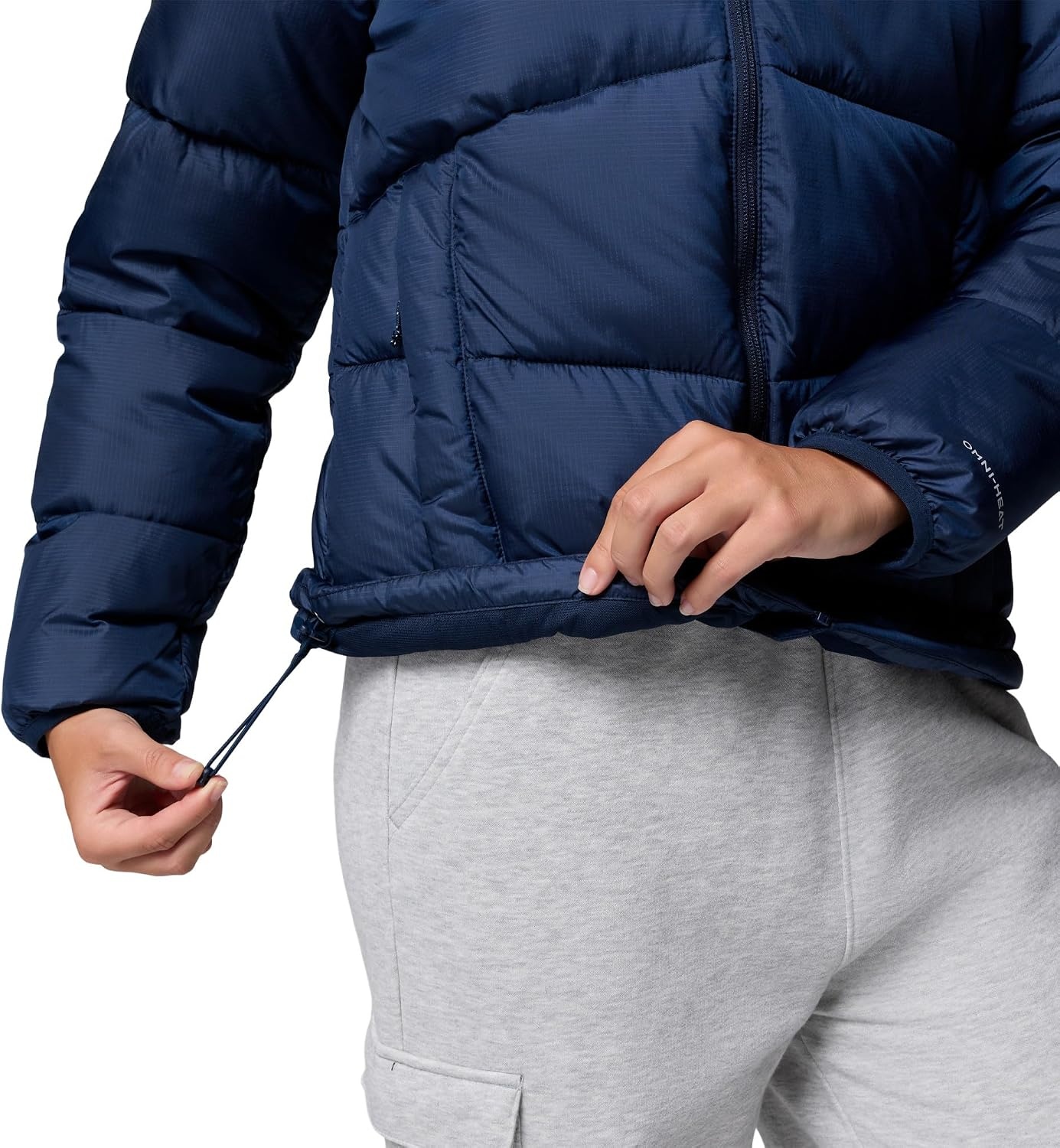 image:imageColumbia Damen Fivemile Butte Hooded Jacket Pufferjacke mit Kapuze 1er PackCollegiate Navy
