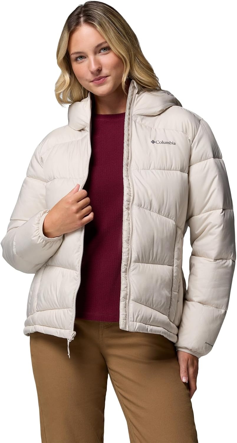 image:imageColumbia Damen Fivemile Butte Hooded Jacket Pufferjacke mit Kapuze 1er PackDark Stone