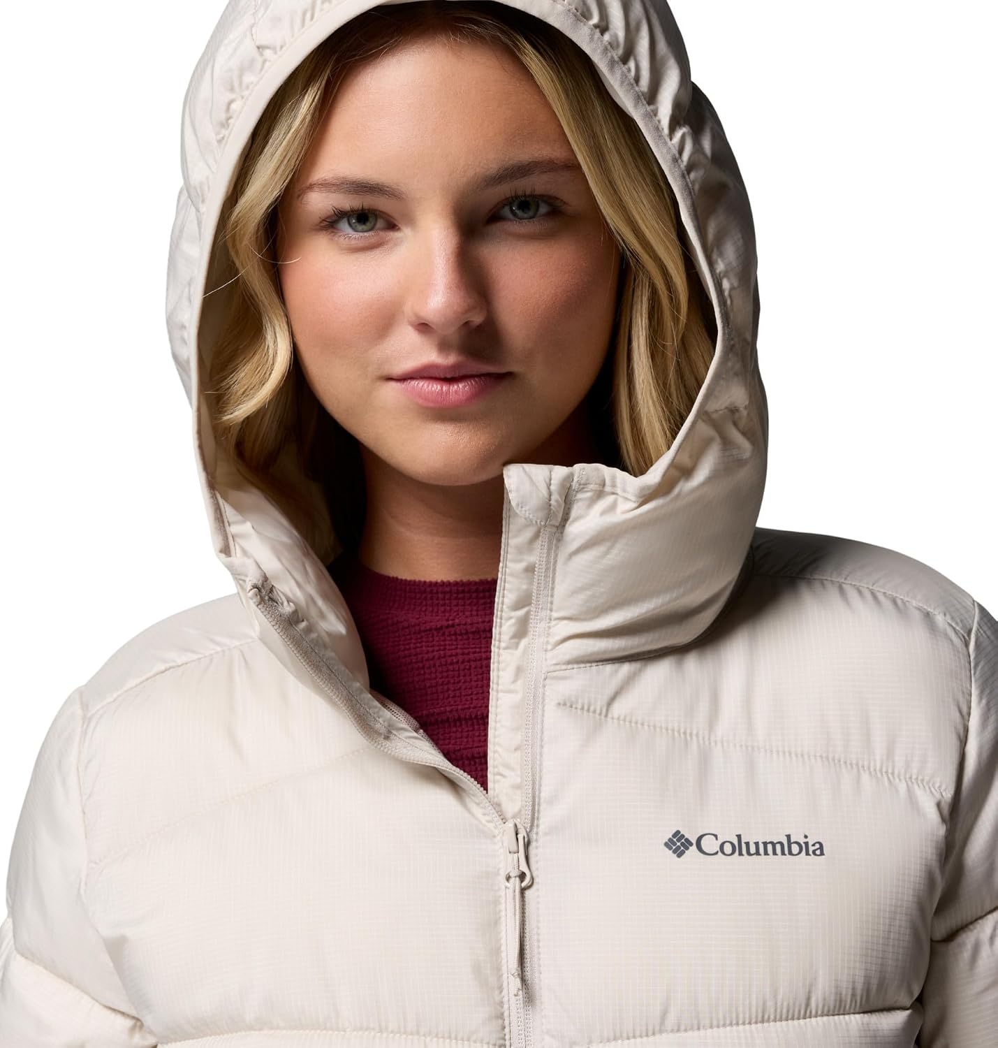 image:imageColumbia Damen Fivemile Butte Hooded Jacket Pufferjacke mit Kapuze 1er PackDark Stone