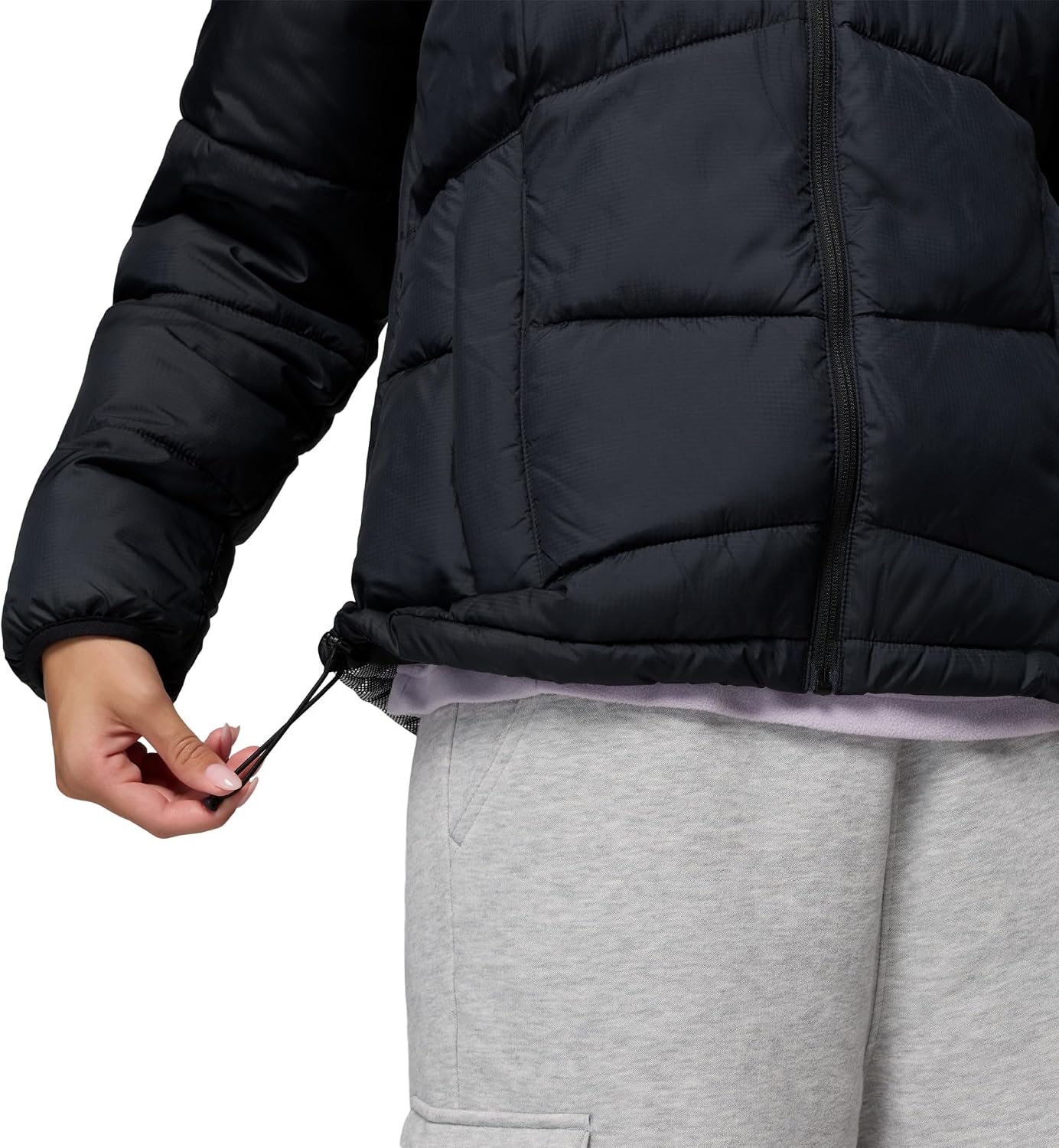 image:imageColumbia Damen Fivemile Butte Hooded Jacket Pufferjacke mit Kapuze 1er PackSchwarz