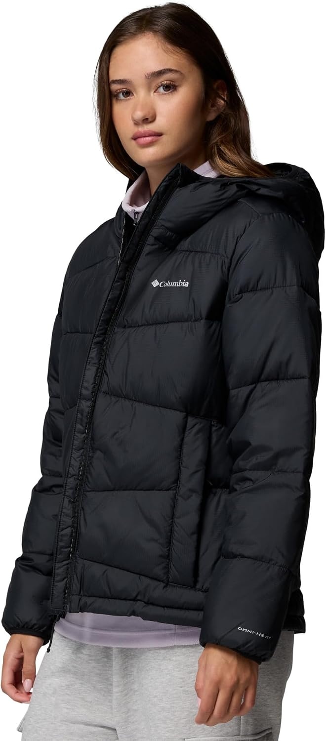 image:imageColumbia Damen Fivemile Butte Hooded Jacket Pufferjacke mit Kapuze 1er PackSchwarz