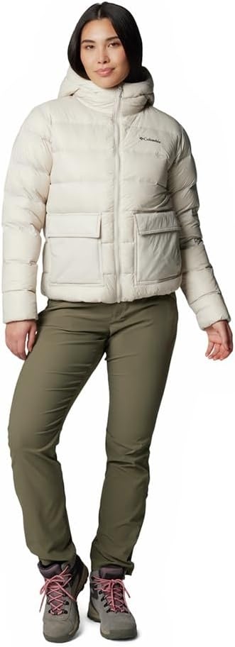 image:imageColumbia Damen Harmony Falls Daunenjacke mit Kapuze Daunenjacke mit Kapuze 1er PackDark Stone