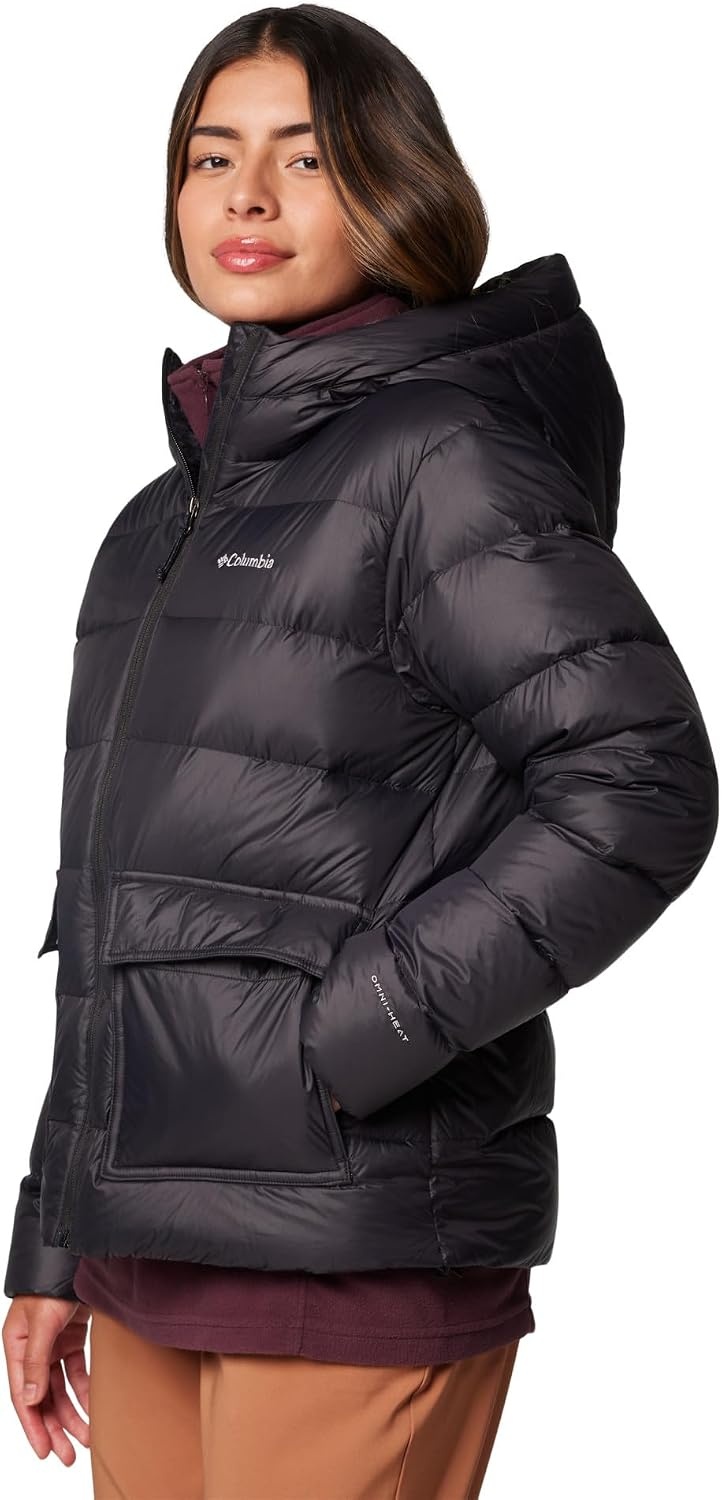 image:imageColumbia Damen Harmony Falls Daunenjacke mit Kapuze Daunenjacke mit Kapuze 1er PackSchwarz