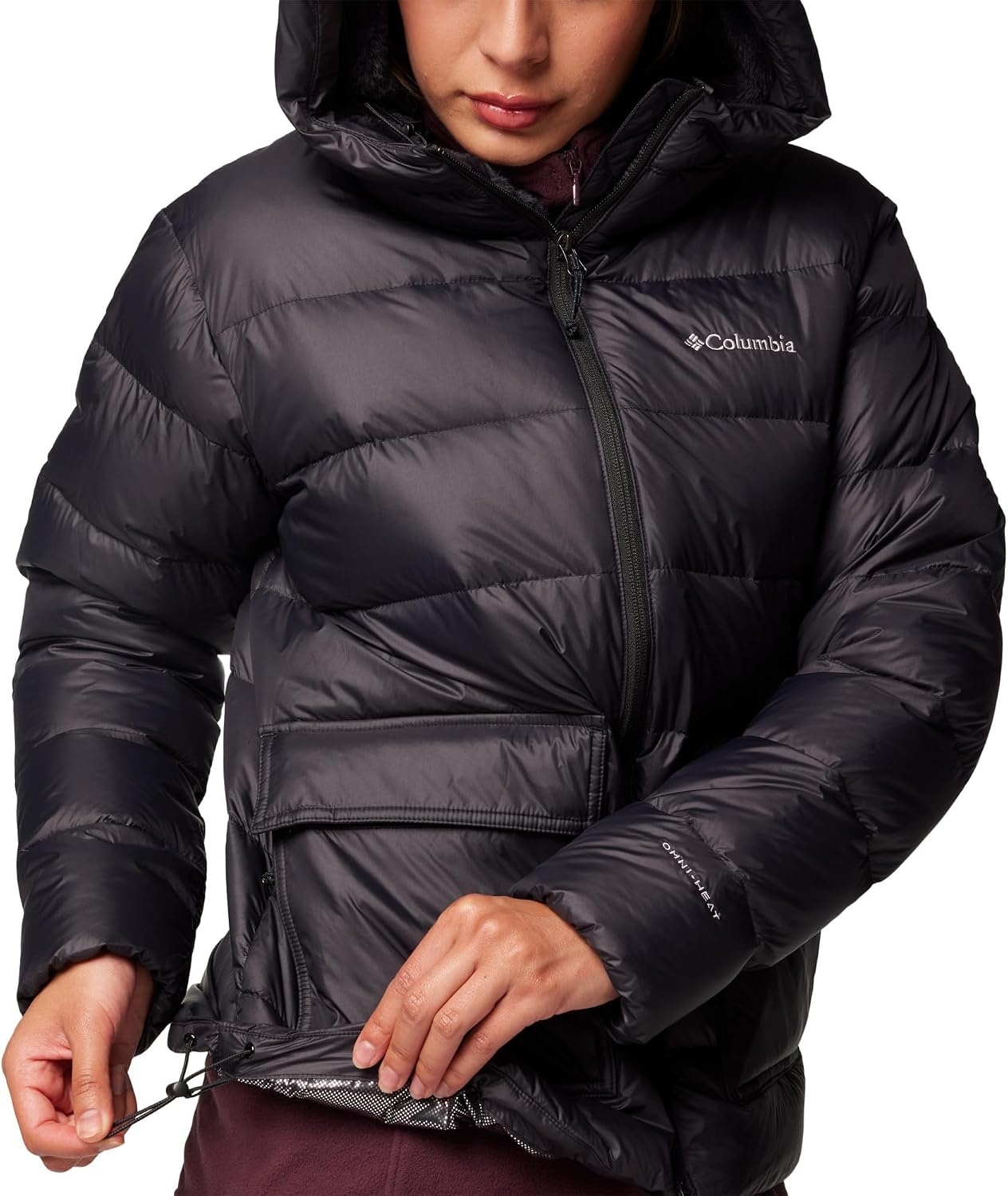 image:imageColumbia Damen Harmony Falls Daunenjacke mit Kapuze Daunenjacke mit Kapuze 1er PackSchwarz