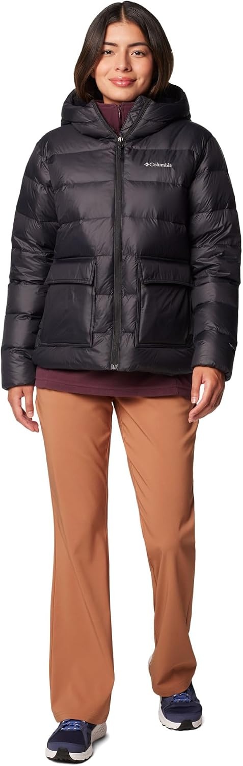 image:imageColumbia Damen Harmony Falls Daunenjacke mit Kapuze Daunenjacke mit Kapuze 1er PackSchwarz