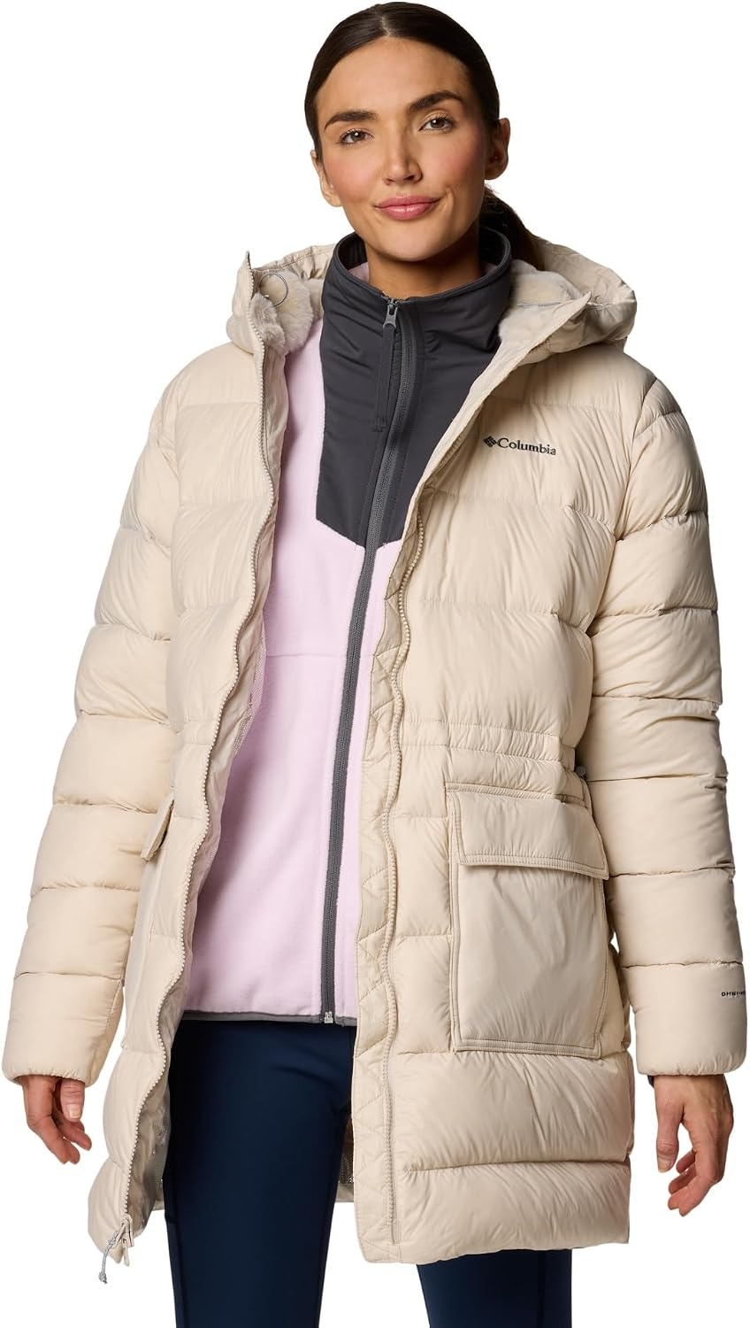 image:imageColumbia Damen Harmony Falls Mid Down Jacket Daunenmantel 1er PackDark Stone