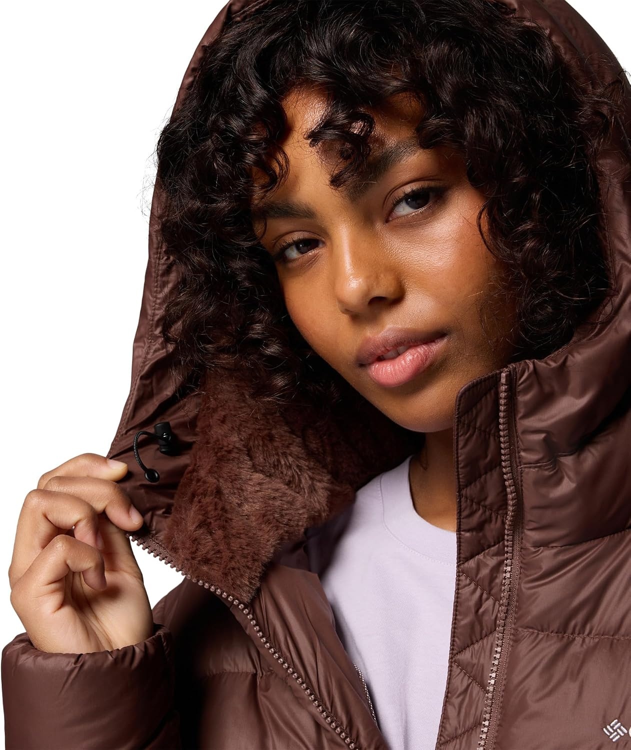 image:imageColumbia Damen Harmony Falls Mid Down Jacket Daunenmantel 1er PackTobacco