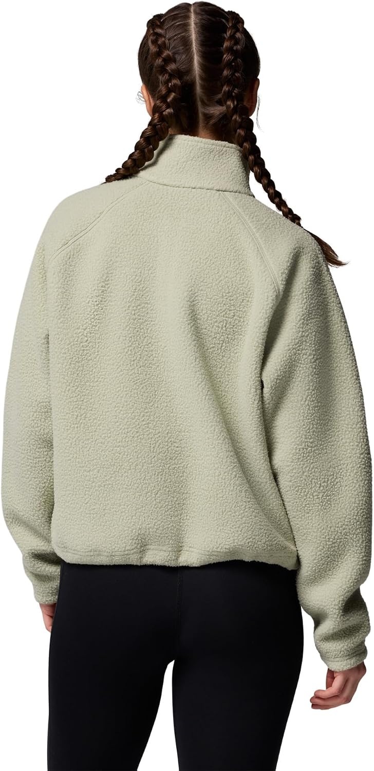 image:imageColumbia Damen Jasper Ridge Pebbled Fleece Full Snap Fleecejacke 1er PackSafari