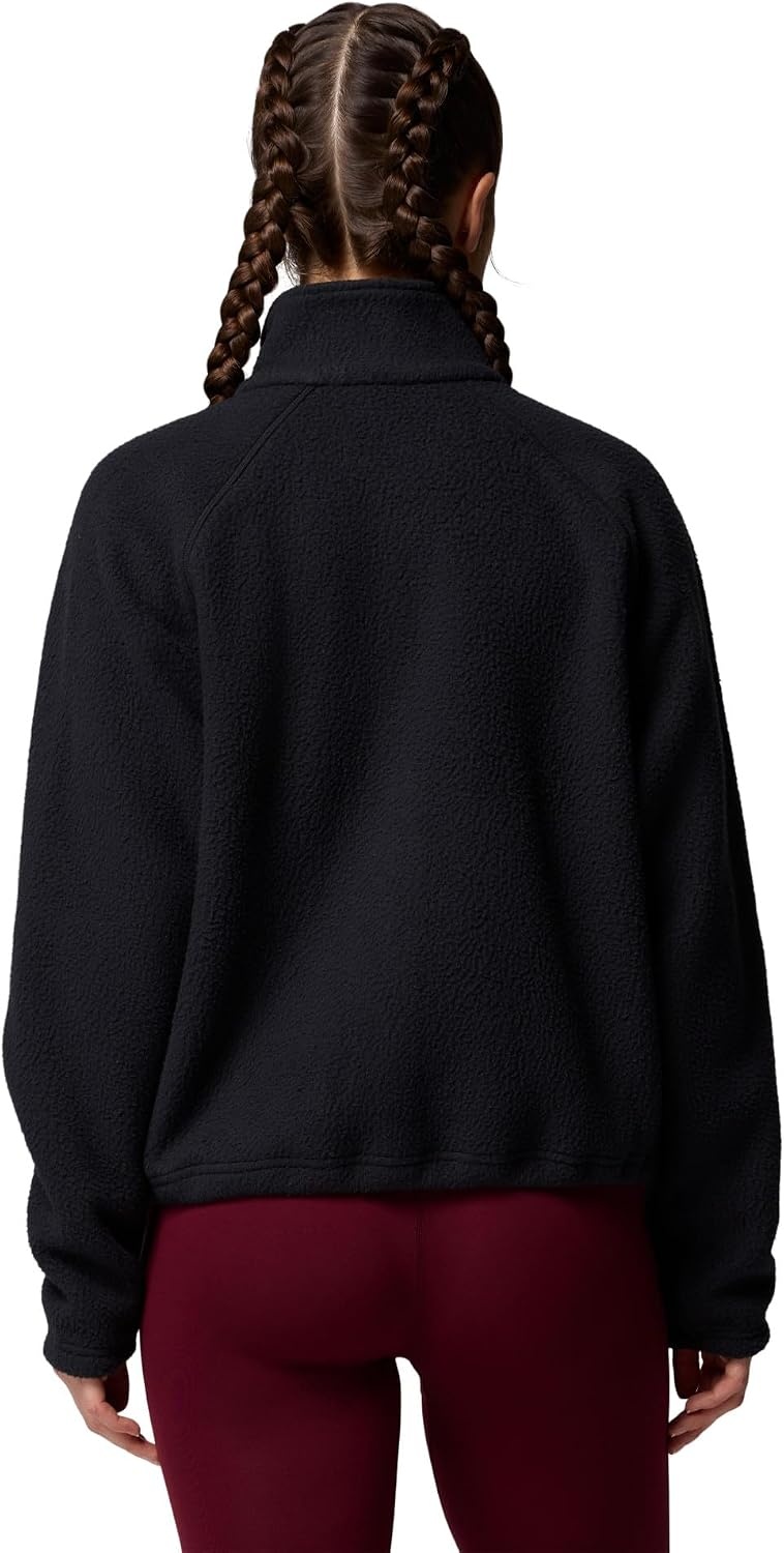 image:imageColumbia Damen Jasper Ridge Pebbled Fleece Full Snap Fleecejacke 1er PackSchwarz