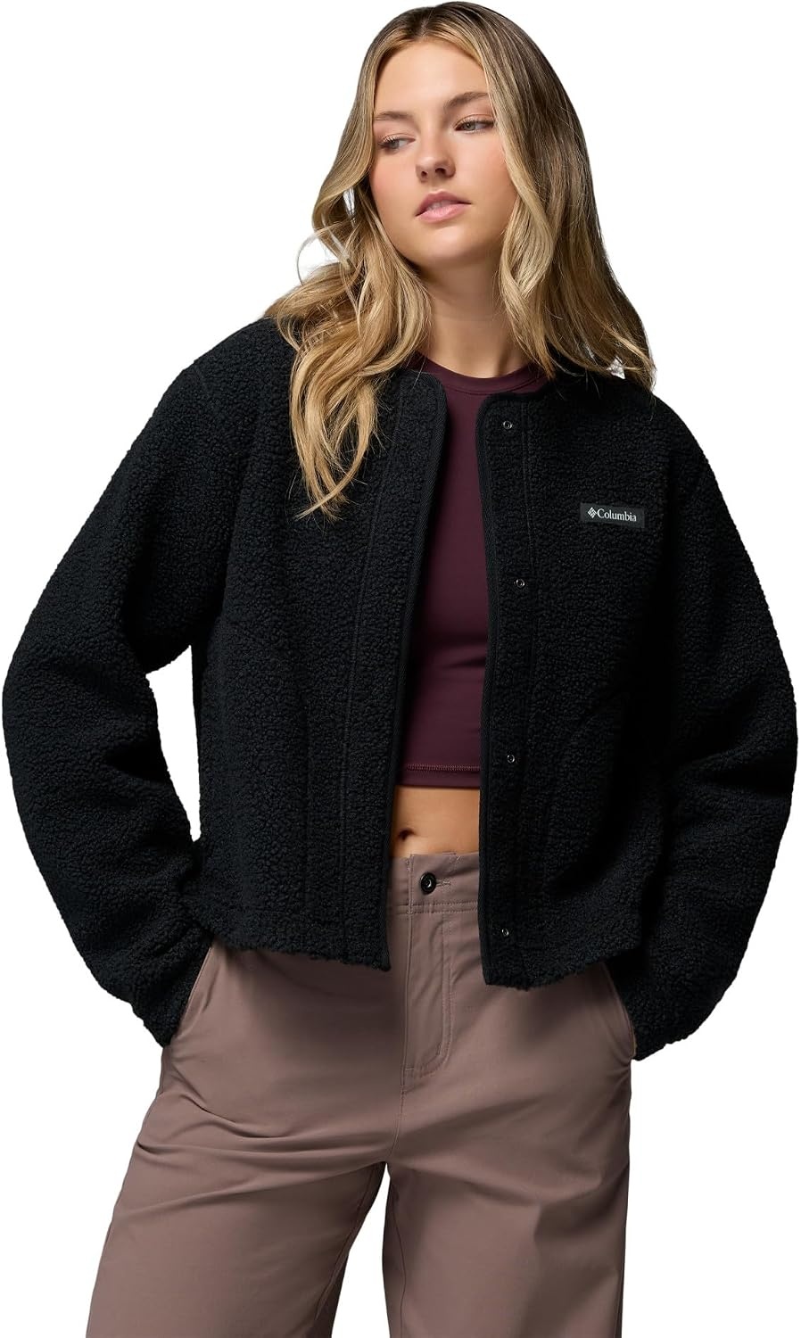 image:imageColumbia Damen Panorama Liner Jacket Fleecejacke Schwarz Medium